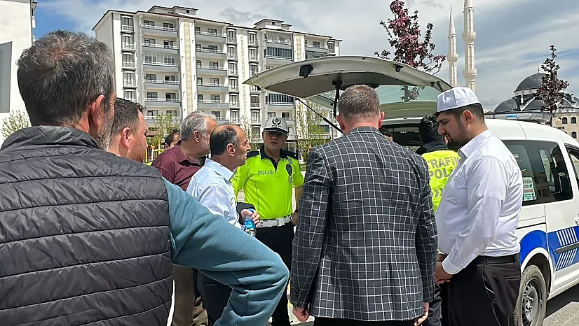 Belediye Başkanının kullandığı araç takla attı