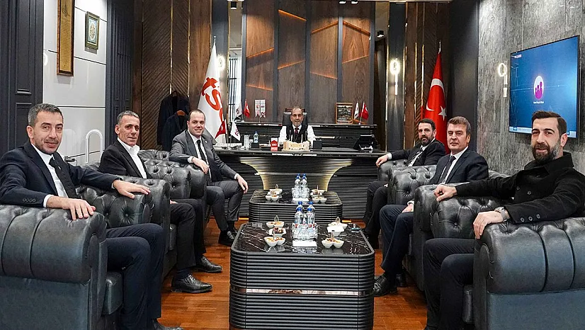 Bingöl TSO heyetinden Elazığ TSO'ya ziyaret