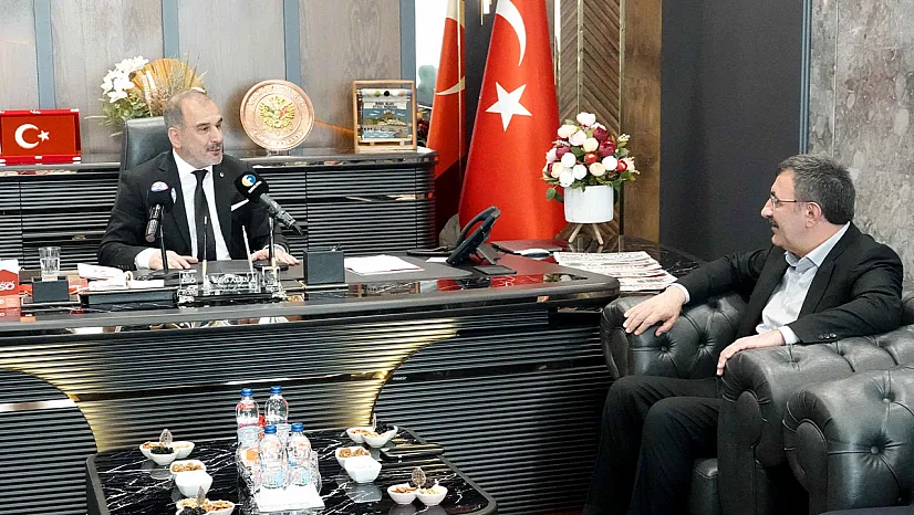 Cevdet Yılmaz'dan ETSO'ya ziyaret