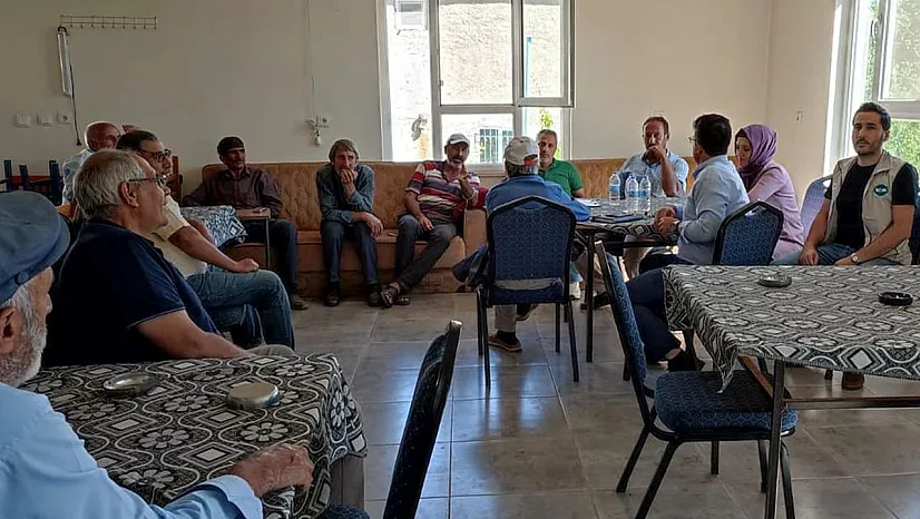 Çiftçiler bilgilendirildi