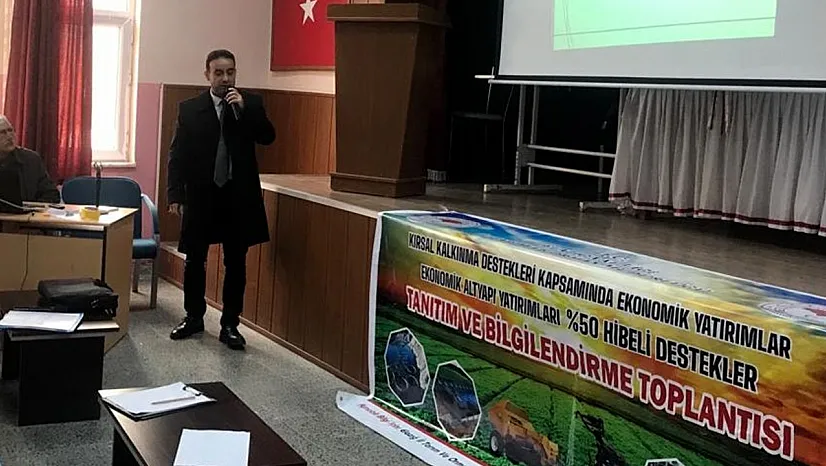 Çiftçiler bilgilendirildi