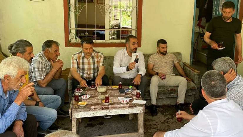 Deva Partisi İlçe ziyaretlerini sürdürüyor