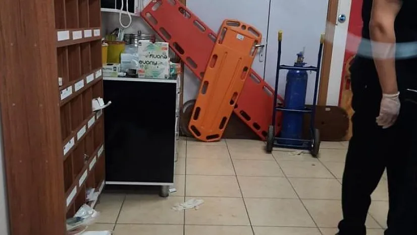 Diyarbakır'da hastane savaş alanına döndü!