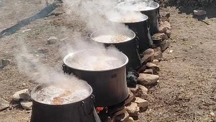 Elazığ'da bulgurlar kaynatılmaya başlandı