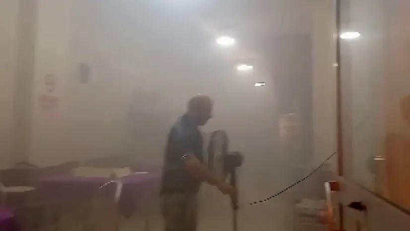 Elazığ'da korkutan yangın!