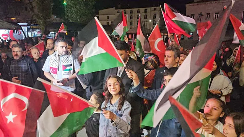 Elazığ'da Sumud Filosu'na müdahaleye tepki