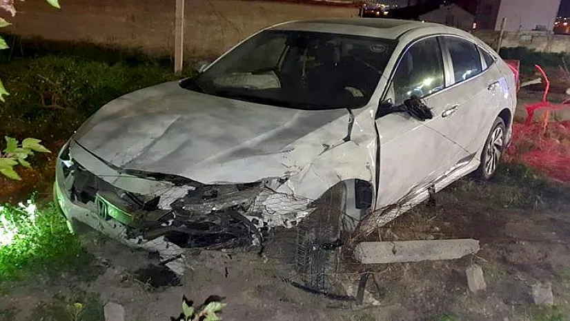 Elazığ'da trafik kazası!
