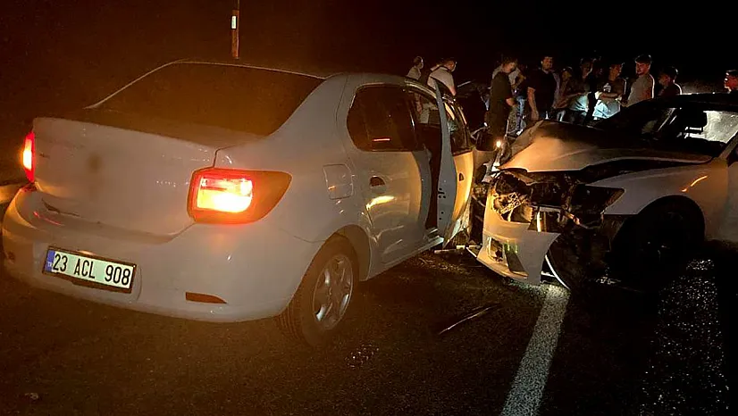 Elazığ'da trafik kazası