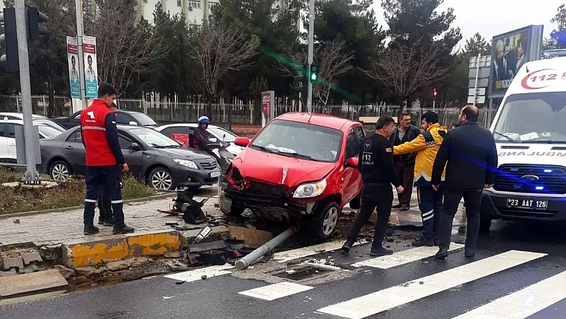 Elazığ'da trafik kazası