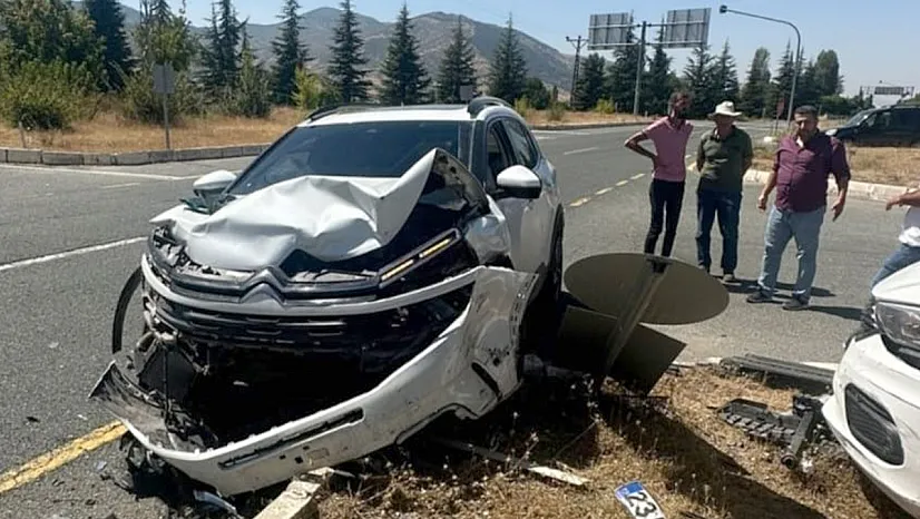 Elazığ'da trafik kazası
