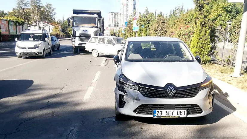 Elazığ'da zincirleme kaza