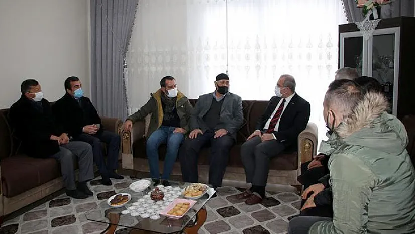 Elazığ depremi mağdurlarına ziyaret