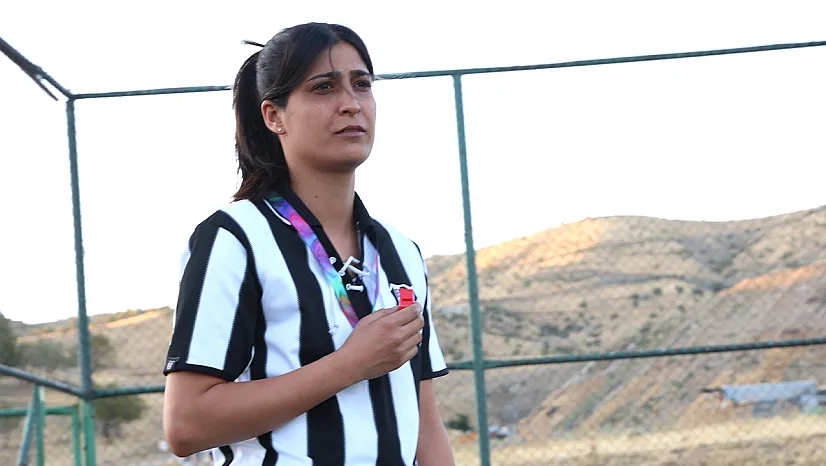 Elazığlı kadın futbolcu halı sahanın yıldızı