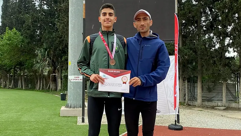 Elazığlı sporcu Utku Doğan, Türkiye 3.'sü oldu