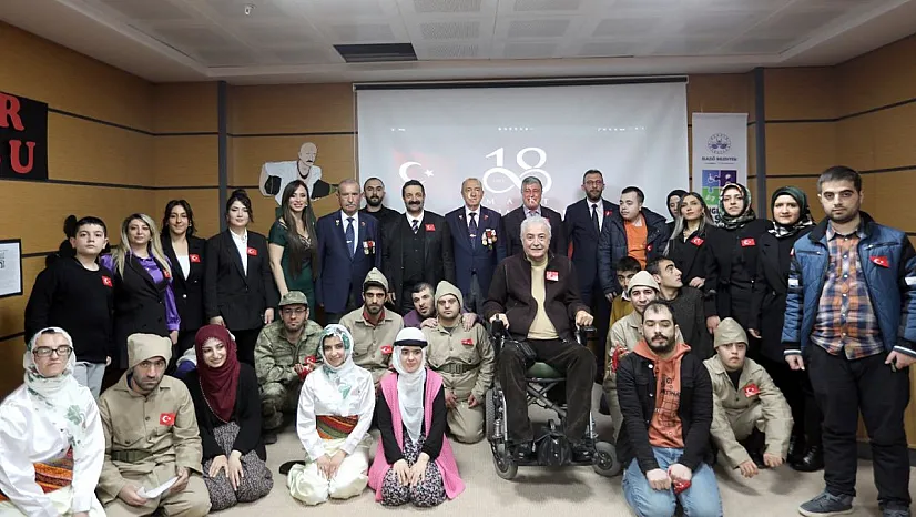 Engelsiz Yaşam Merkezinde anma etkinliği
