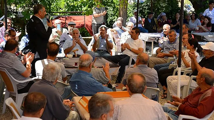 Erol Maden'de vatandaşlarla bir araya geldi