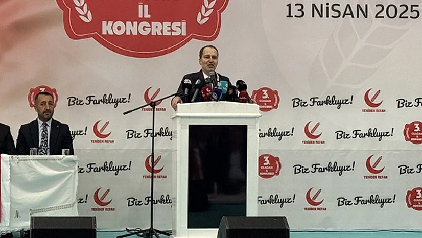 Fatih Erbakan, il kongresine katıldı