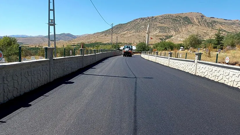 Baskil'de çevre düzenlemesi yapıldı
