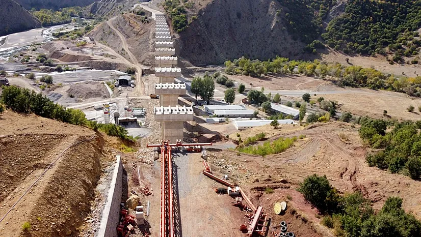 Gelinpertek ve Hırtik viyadükleri ulaşıma yeni rota sunacak