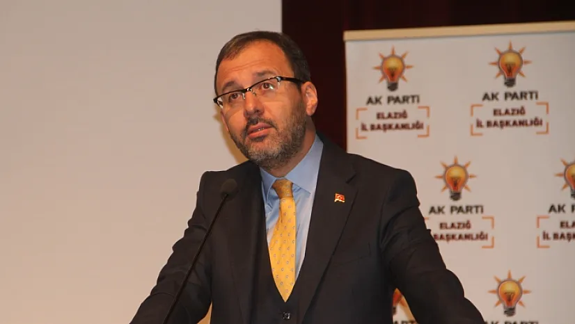 Bakan Kasapoğlu önemli açıklamalarda bulundu