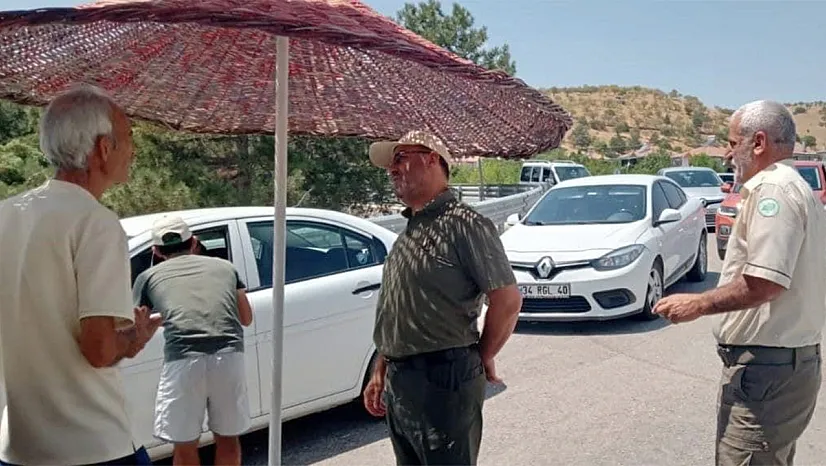 Hazar Gölü 'tabiat parkı'nda denetim