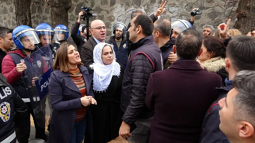 HDP'li vekilden polislere tehdit