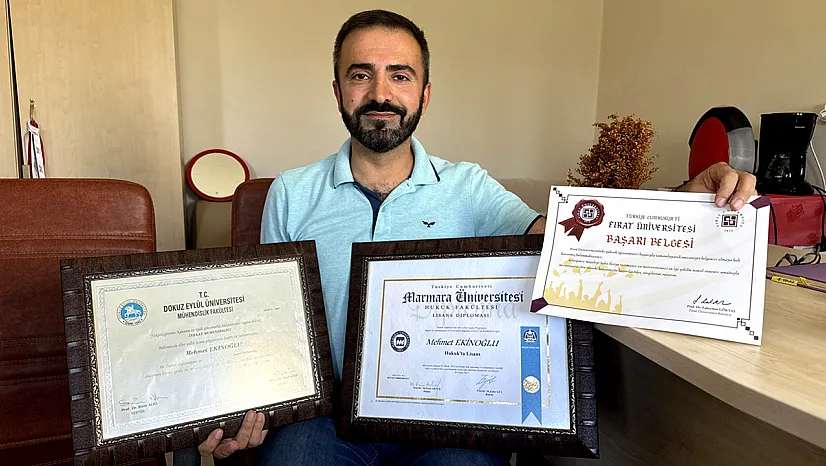 İbn-i Sina'yı örnek aldı, 3 fakülte bitirdi