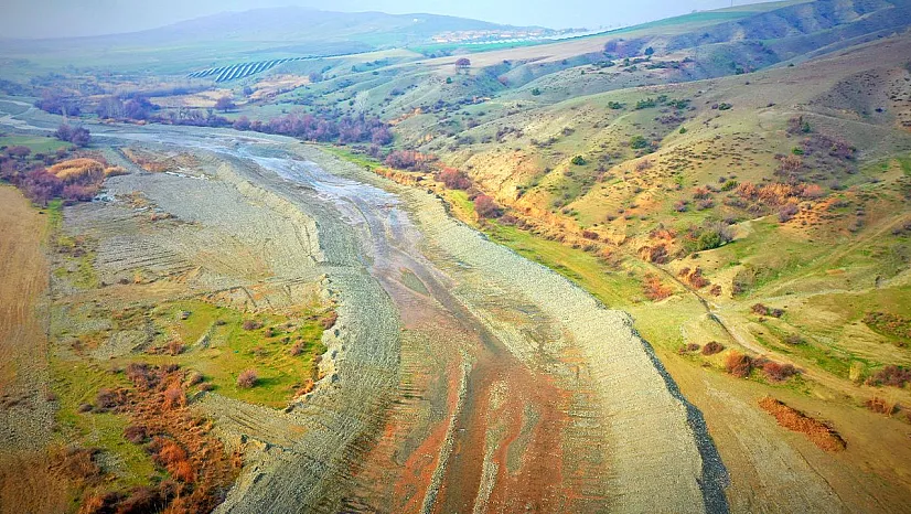 Kuşhane deresi ıslah edildi