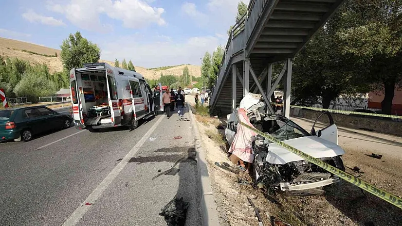 Malatya'da feci kaza!