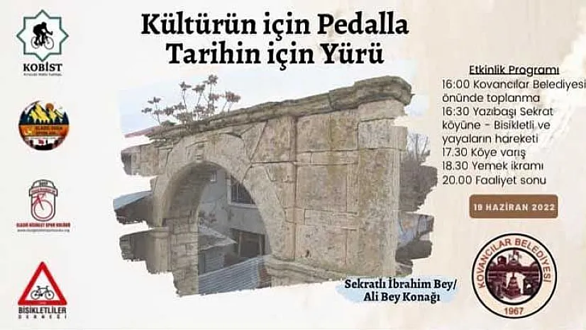 Pedallar Kovancılar'da çevrilecek