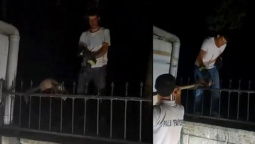 Sansarın yardımına ekipler koştu