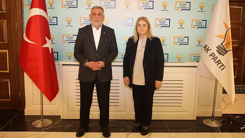 Serpil Kavrak Elazığ'da temaslarda bulundu