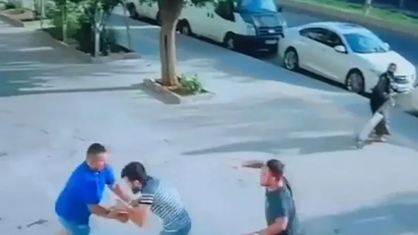 Sokak ortasında kuzen çatışması