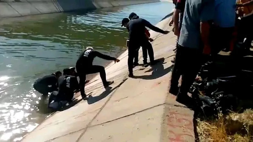 Sulama kanalına düşen gençten acı haber