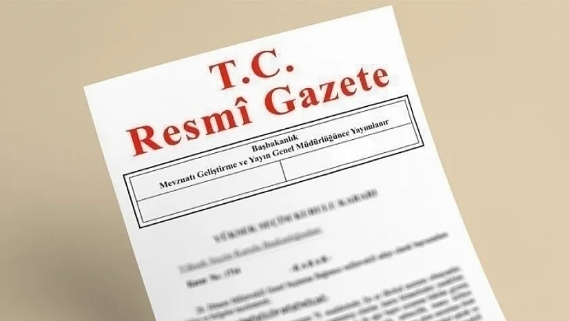 TBMM kararları Resmi Gazete'de