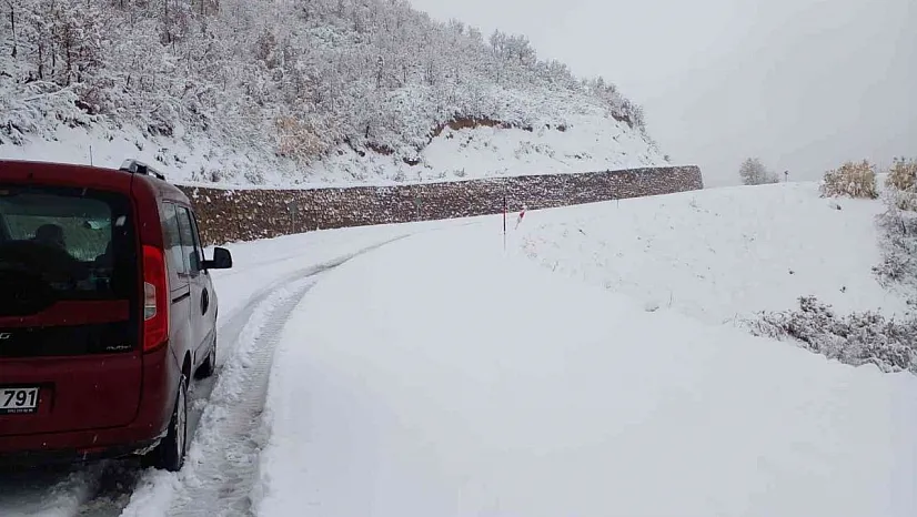 Tunceli'de karla mücadele çalışması