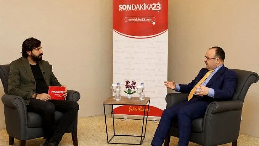 Elazığ Valisi Erkaya Yırık, 'Şehir Masası'nın sorularını yanıtladı