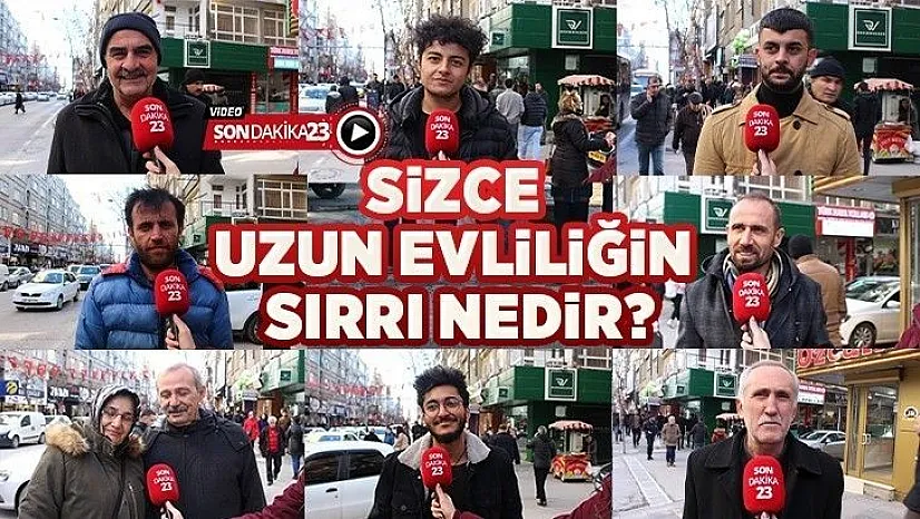 Sizce uzun evliliğin sırrı nedir?