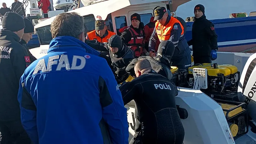 Suda Kaybolan balıkçı bulundu