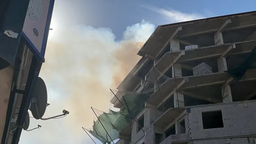 Üniversite Mahallesi'nde yangın