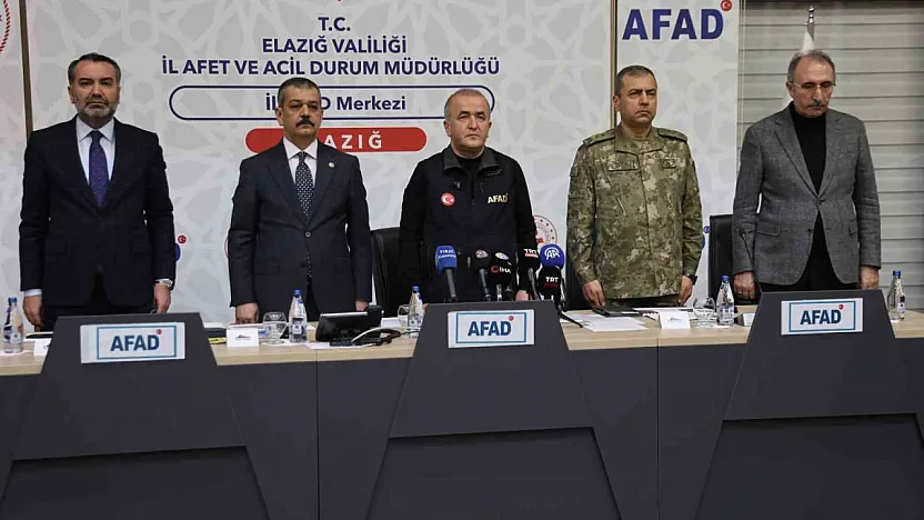 6 Şubat 'Asrın Felaketi' Elazığ'da anıldı