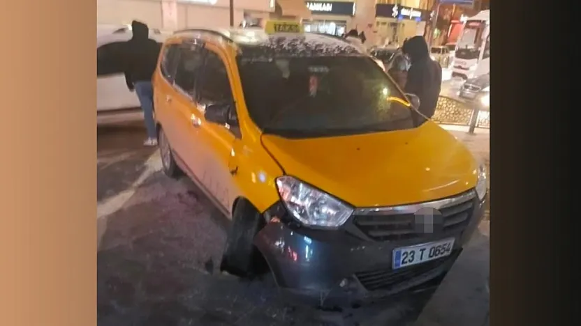 Çaldığı araç ile kaza yaptı