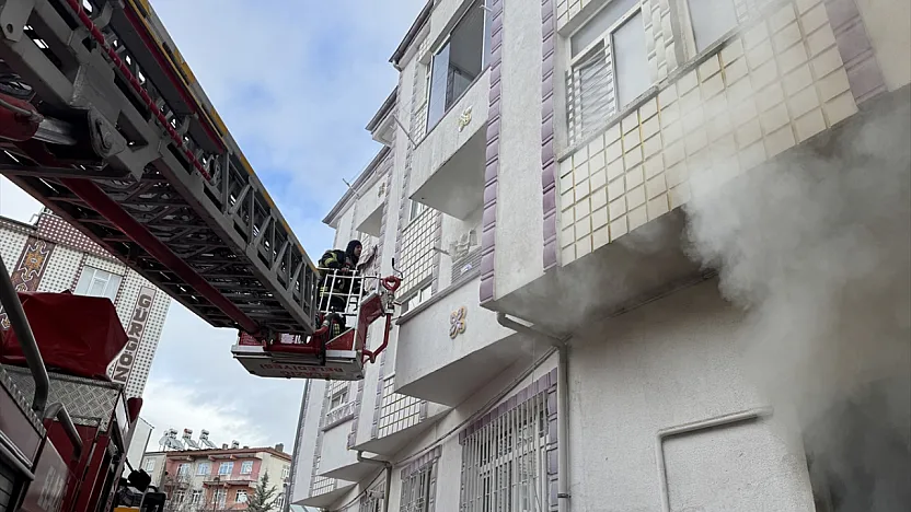 Elazığ'da korkutan yangın