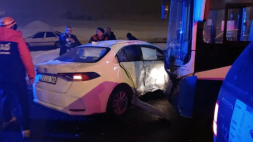 Elazığ'da trafik kazası
