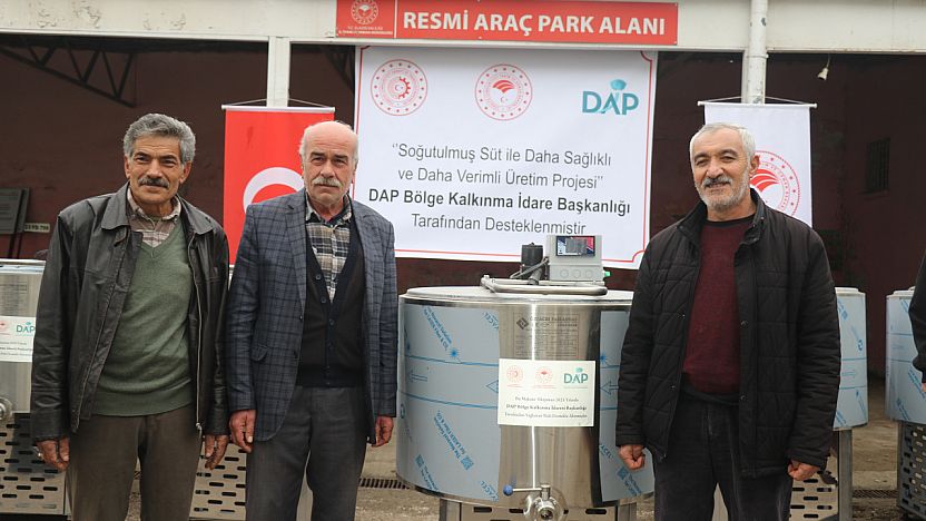 Elazığ'da üreticilere destek