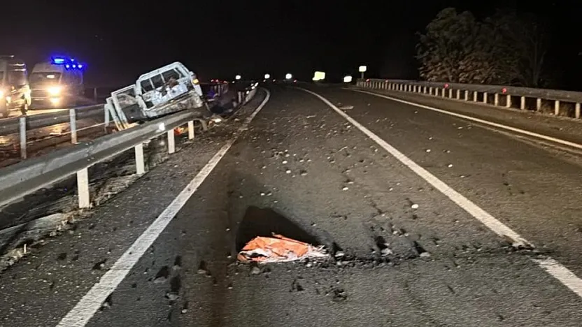 Elazığ-Diyarbakır karayolunda kaza