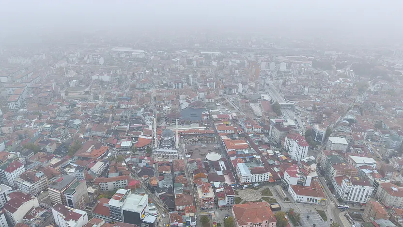 Elazığ sis içinde kayboldu