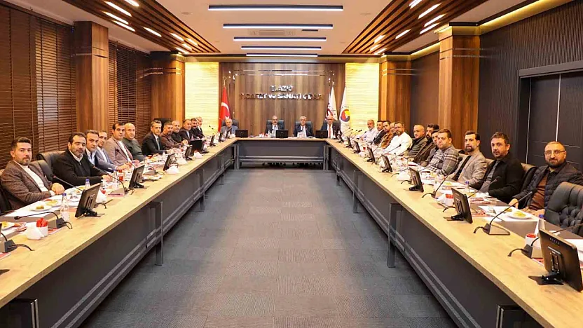 Elazığ TSO'da meclis toplantısı yapıldı