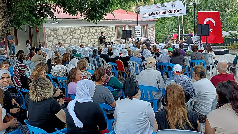 Fırat'la Gelen Kültür Ağın'da yankılandı