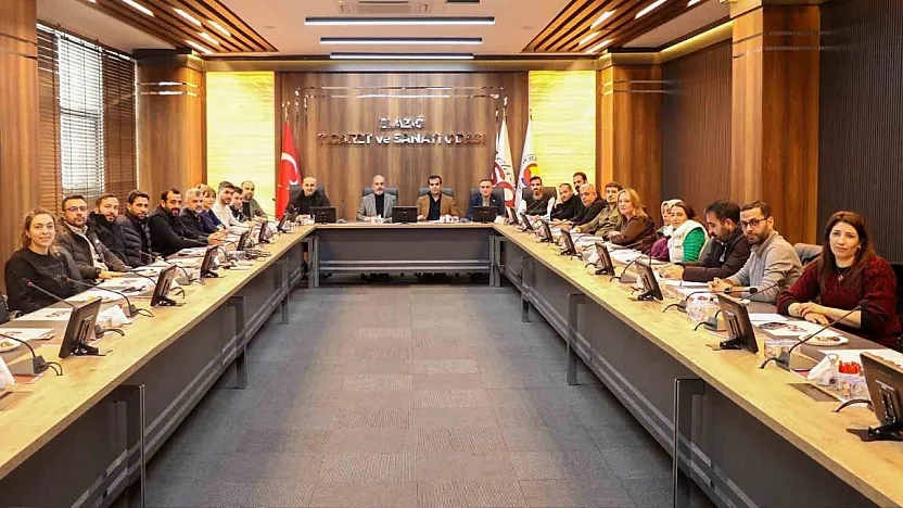 Sektör yöneticileri Elazığ TSO'da buluştu